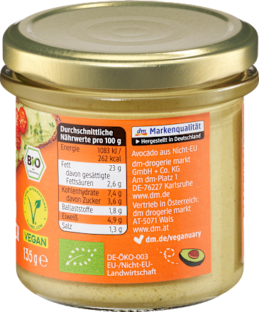 Veganski namaz sa avokadom dmBio