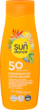 Mlieko na opaľovanie OF 50 SUNDANCE