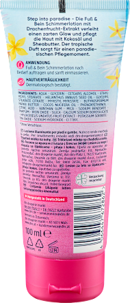 STEP INTO paradise losion sa šljokicama za stopala i noge Balea