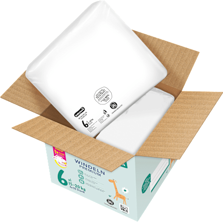 Premium pleny, velikost 6 Jumbopack babylove