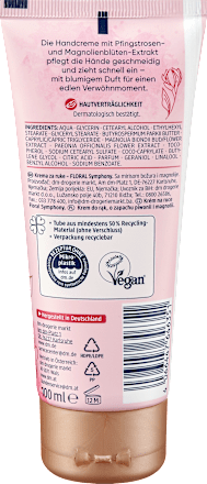 Handcreme  Pfingstrose & Magnolie Balea