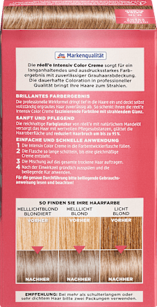 Haarfarbe 9.16 Beige Blond réell‘e