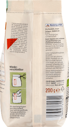 Bio mandula, hántolatlan dmBio