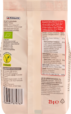 bio mrazem sušené ovoce, jahody lyofilizované dmBio