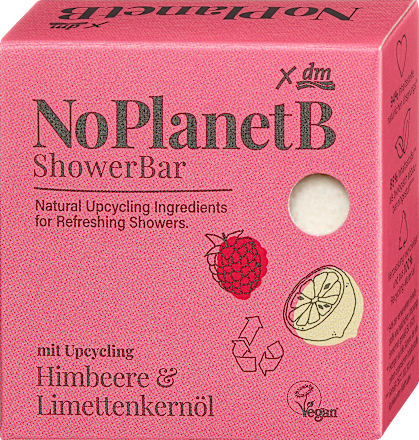 Feste Pflegedusche Himbeere & Limettenkernöl No Planet B
