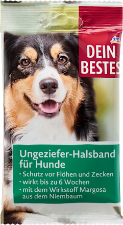 Ungezieferschutz Halsband für Hunde  Dein Bestes
