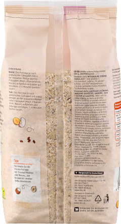 Porridge bio con frutta essiccata dmBio