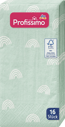 Serviette Buffet Motiv Regenbogen Profissimo