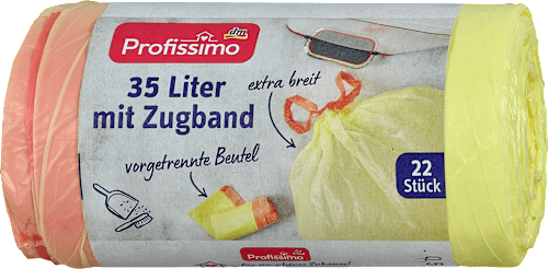 Sacchetti per la spazzatura da 35 L con cordoncino Profissimo