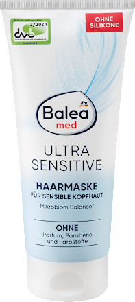 Maska za lase ULTRA SENSITIVE Balea med