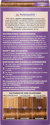 Ansatzset Dauerhafte Coloration Hell bis Mittelblond réell‘e