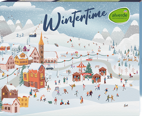 Adventskalender Wintertime alverde NATURKOSMETIK