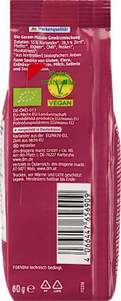 Gewürzmischung Garam Masala dmBio