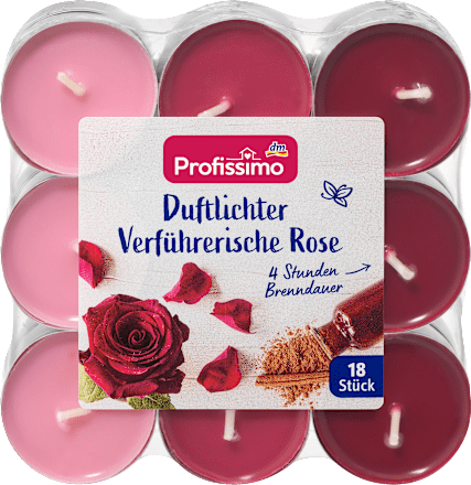 Duftlichter verführerische Rose Alu Profissimo