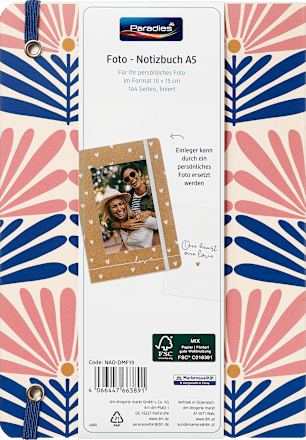 Foto Notizbuch Good Day Paradies