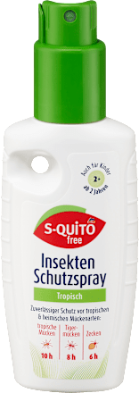 Insektenschutzspray tropisch S-QUiTO free