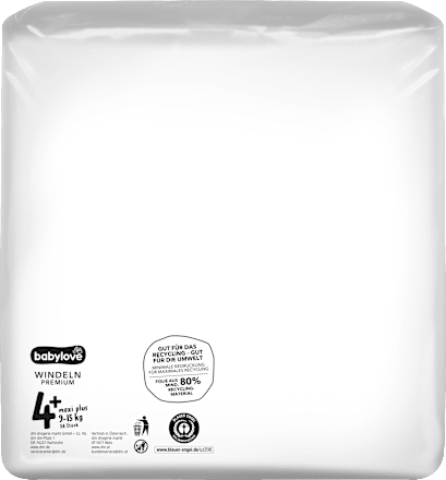 Pelene vel.4+ (9-15kg) - mesečno pakovanje babylove