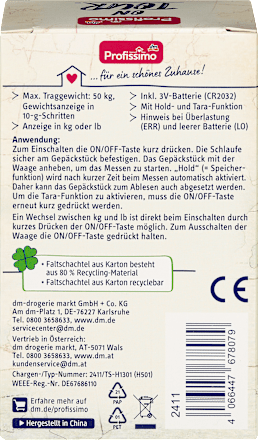 Kofferwaage On Tour Profissimo