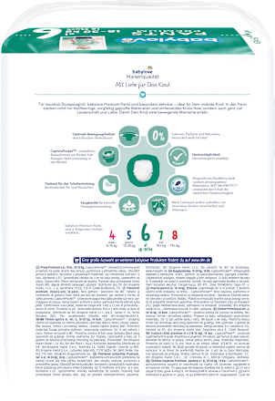 Baby Pants Premium Gr. 6 XL (18-30 kg) babylove