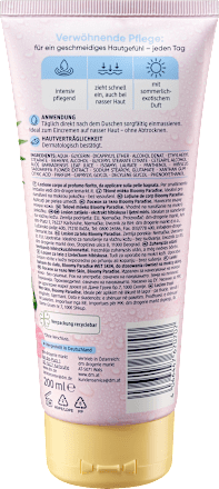 Losjon za telo Bloomy Paradise Wet Skin Balea