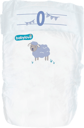 Pieluszki Premium dla noworodka, rozmiar 0, XS, do 3 kg babylove