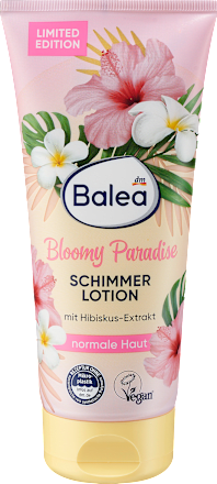 Schimmer Lotion Bloomy Paradise  Balea