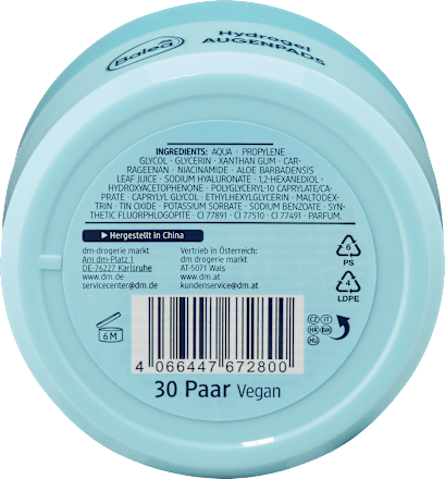 Hydrogel Augenpads Aloe Vera Balea