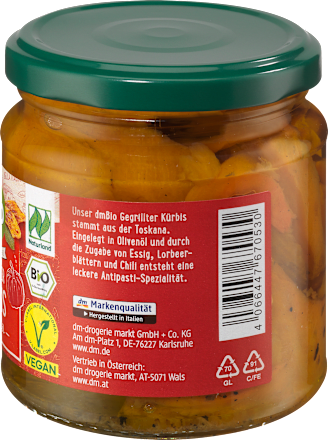 Grilana bundeva u maslinovom ulju  dmBio