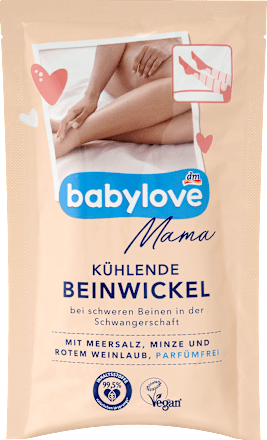 Bende rinfrescanti per gambe babylove Mama