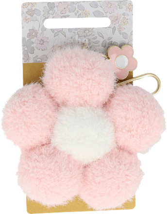 Schlüsselanhänger rosa Blumen-Design s-he stylecollection