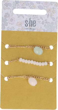 Armband-Set mit bunte Kugeln s-he stylecollection