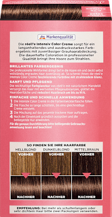 Haarfarbe 6.75 Kastanie réell‘e