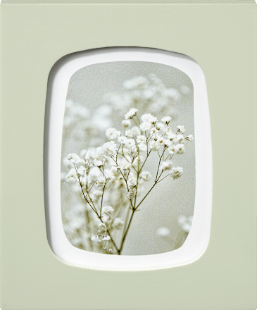 Bilderrahmen Lille 7,5x10 cm, grün Paradies