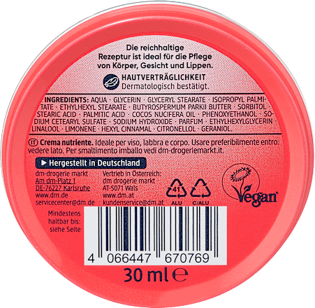 Pflegecreme I'm not like the otters  Balea