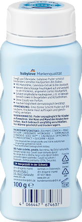 Babypuder sensitive babylove