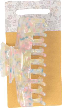 Haarklammer transparent gesprenkelt s-he stylecollection