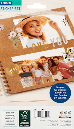 Sticker-Set Feelings Paradies