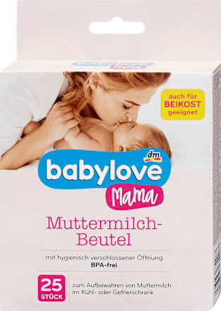 Muttermilchbeutel babylove Mama