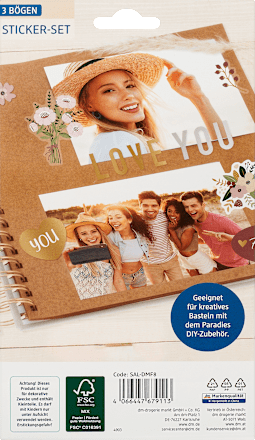 Sticker-Set Kids Paradies