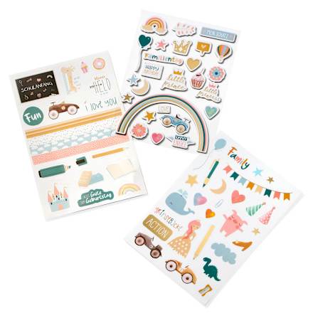 Sticker-Set Kids Paradies