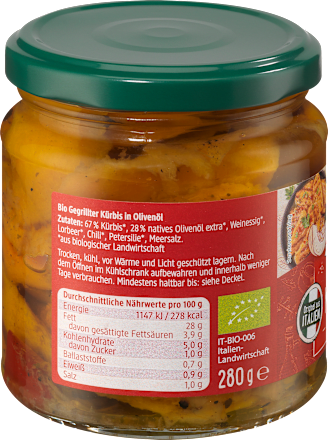 Grilana bundeva u maslinovom ulju  dmBio