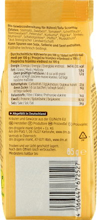 Rührei Gewürzmix dmBio
