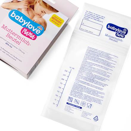 Muttermilchbeutel babylove Mama