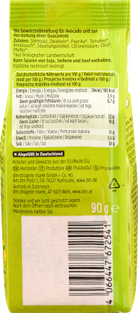 Gewürzmischung, Avocado Mix dmBio