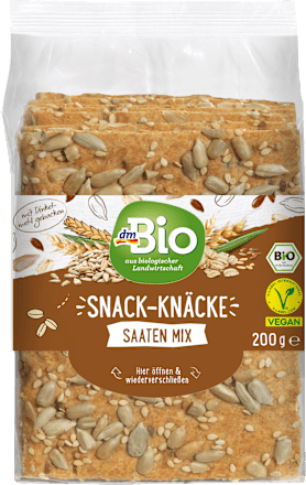 Knäckebrot Snack-Knäcke Saaten Mix dmBio