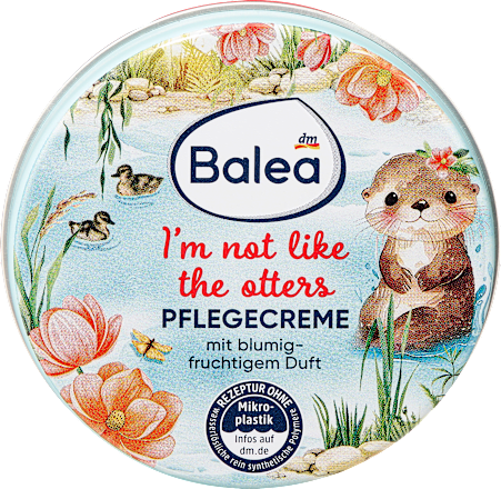 Pflegecreme I'm not like the otters  Balea