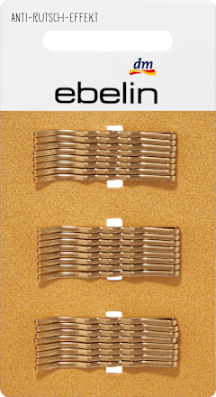 Haarklemmen schwarz/braun/goldfarben ebelin