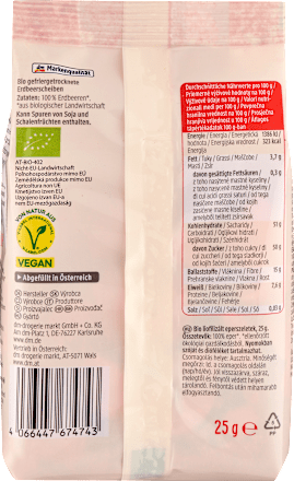 Bio liofilizált eper dmBio