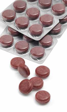 Pastile proti bolečinam v grlu Mivolis