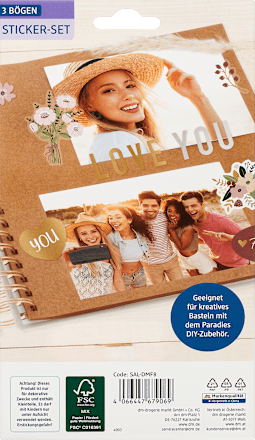 Sticker-Set Everyday Paradies